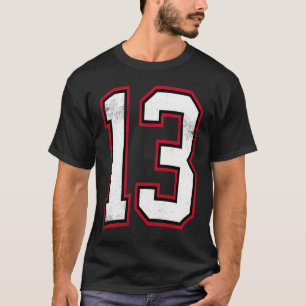 Aantal Dertien 13 T-shirt