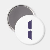 Aantal - één - 1 magneet (Voorkant / Achterkant)