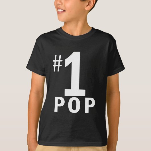 Aantal één producten van de Pop T-shirt (Voorkant)