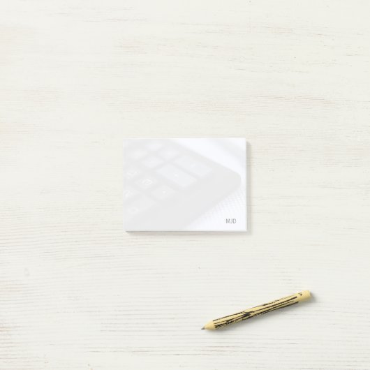 Aantal en tekentoetsen post-it® notes (Op bureau)