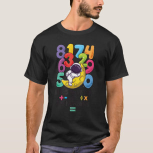 Aantal het Leren calculator kostume dag Wiskunde O T-shirt