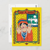 Aantal op je eigen_B_ Briefkaart (Voorkant / Achterkant)