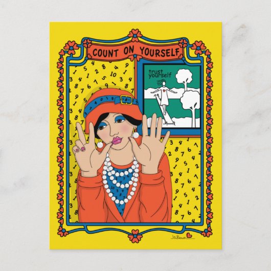 Aantal op je eigen_B_ Briefkaart (Voorkant)