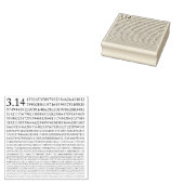 Aantal PI 3.14 Wiskunde Rubberstempel (Gestempeld)