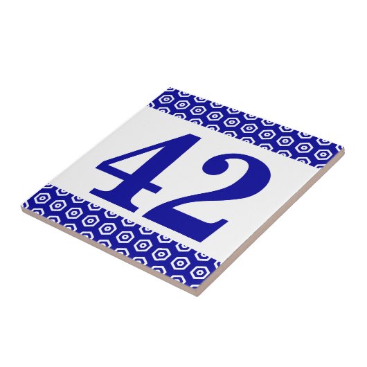 Aantal tegels. Hexagonal border Tile Tegeltje (Zijkant)