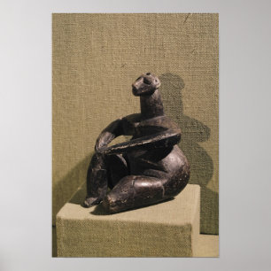 Aantal vrouwen in zitplaatsen, 3500-2500 BC Poster