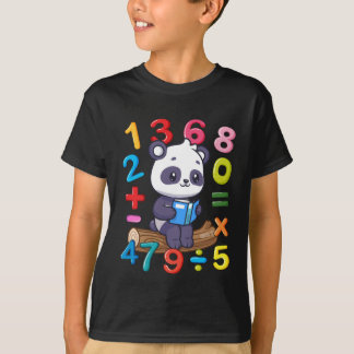 Aantal Wiskunde Dag Symbool Boys Meisjes Kinder nu T-shirt