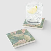 "Aantanthus" mapparaat, 1875 Stenen Onderzetter (Zijkant)