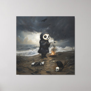 Aantekening Canvas Afdruk