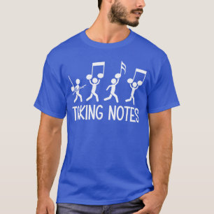 Aantekeningen maken Grappige muziek liefhebbers gr T-shirt