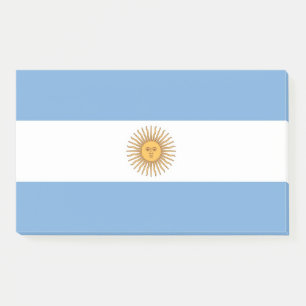 Aantekeningen met vlag van Argentinië Post-it® Notes