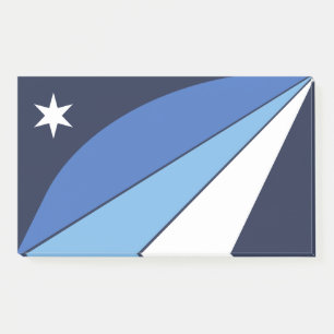 Aantekeningen met vlag van Columbia, SC Post-it® Notes