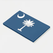 Aantekeningen met vlag van South Carolina, Verenig Post-it® Notes (Schuin)