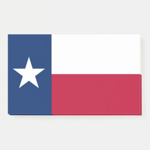 Aantekeningen met vlag van Texas, VS Post-it® Notes