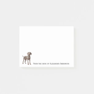 Aantekeningen van Weimaraner personaliseren Post-it® Notes