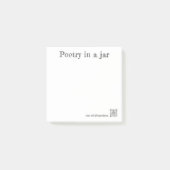 aantekeningen voor Poëzie in een Pot Post-it® Notes (Voorkant)