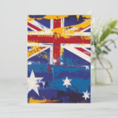 Aantrekkelijk Australië Feestdagenkaart (Staand voorkant)