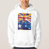 Aantrekkelijk Australië Hoodie (Voorkant)
