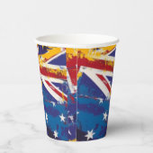 Aantrekkelijk Australië Papieren Bekers (Rechts)