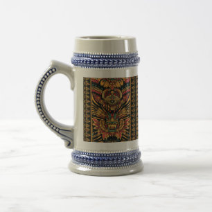 Aantrekkelijk Blauw "Aztec Dream" 650ml Stein Bierpul