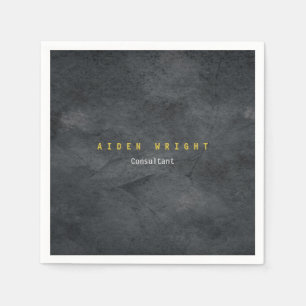 Aantrekkelijk grijs gouden kleuren Modern minimali Servet