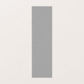 Aantrekkelijk Monogram Grijs Rood Wit Vlak Visitekaartjes (Binnenkant ongevouwen)