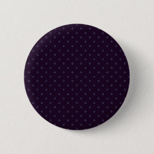 Aantrekkelijk paars licht-damppatroon op paars ronde button 5,7 cm
