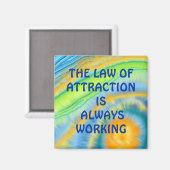 "AANTREKKELIJK RECHT" MAGNEET (Voorkant / Achterkant)