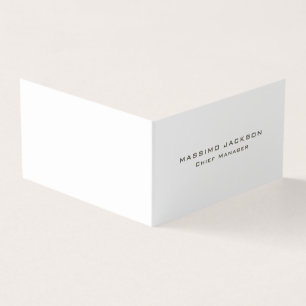 Aantrekkelijk Trendy Stijlvol Modern Minimalistisc Visitekaartjes