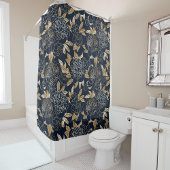 Aantrekkelijke bloesem decoratieve eye-catching douchegordijn