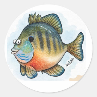 Aantrekkelijke cartoon zonnevissen stickers
