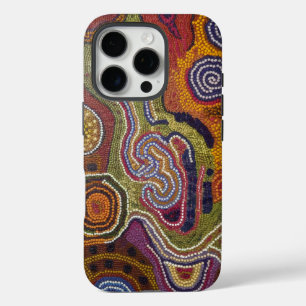 Aantrekkelijke inheemse kunstprint iPhone 16 pro hoesje