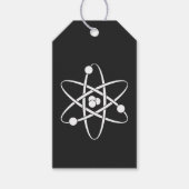 Aantrekkelijke krachten in zwart cadeau Label Cadeaulabel (Voorkant)