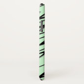 Aantrekkelijke Mint Green Dynamic Case-Mate iPhone Case (Achterkant / rechts)