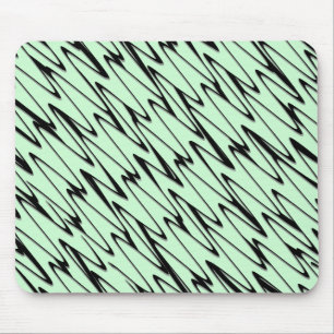 Aantrekkelijke Mint Green Dynamic Muismat