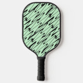 Aantrekkelijke Mint Green Dynamic Pickleball Paddle (Achterkant)