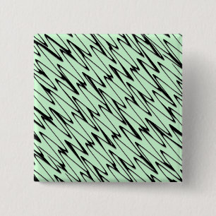 Aantrekkelijke Mint Green Dynamic Vierkante Button 5,1 Cm