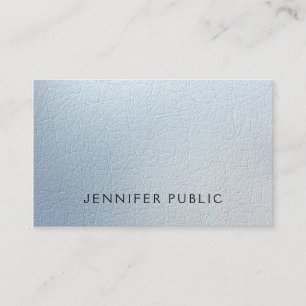 Aantrekkelijke textuur Glam Modern Plain Luxury Visitekaartje
