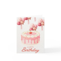 💕🎂✨Aantrekkelijke verjaardagskaart