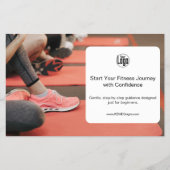 Aantrekken van beginners tot fitness - Personal Tr Flyer (Voorkant)