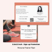 Aantrekken van beginners tot fitness - Personal Tr Flyer