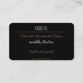 Aantrekkend visitekaartje (Achterkant)