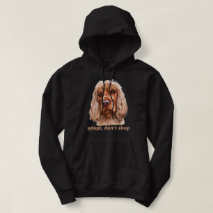 AANVAARD, GEEN WINKEL (Engelse Cocker Spaniel) Hoodie