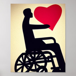 Aanvaardbaarheidsdag voor gehandicapten poster