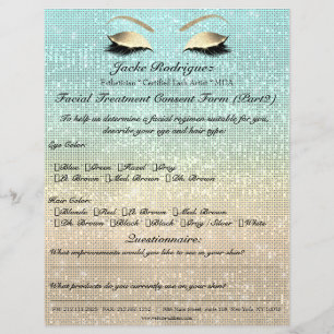 Aanvaardbare behandeling Formulier Blue Gold Flyer