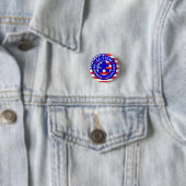 Aanvaarding Amerikaanse vlag Autism Awareness Butt Ronde Button 3,2 Cm (In situ)