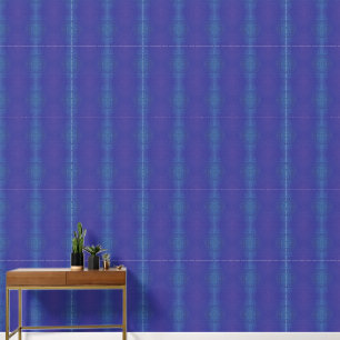 aanvaarding Blauw Indigo Violet Shibori Patroon Behang