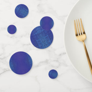 aanvaarding Blauw Indigo Violet Shibori Patroon Confetti