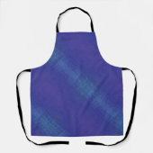 aanvaarding | Blauw Indigo Violet Shibori Patroon Schort (Voorkant)