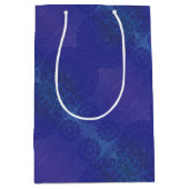 aanvaarding | Blauwe Indigo Violet Boho medailles Medium Cadeauzakje (Voorkant)